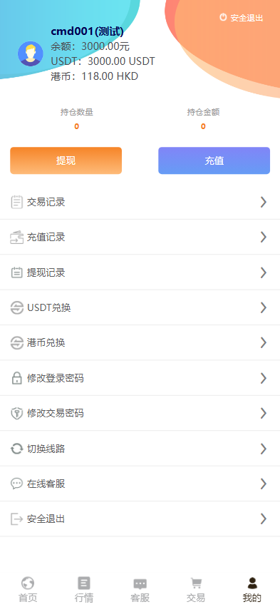 【全开源】海外交易所 多语言 海外微盘 微交易 虚拟币 秒合约 手机版 电脑版 时间盘 完美运营